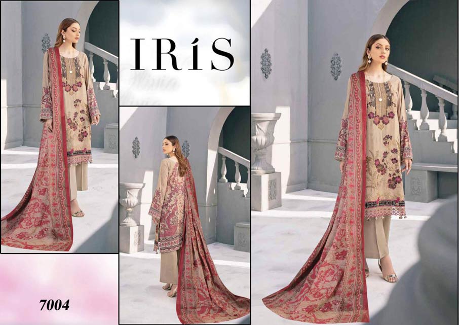 Iris Vol-7 Cotton Dress Material Catalogue Set Iris Vol-7 Cotton Dress Material Catalogue Set